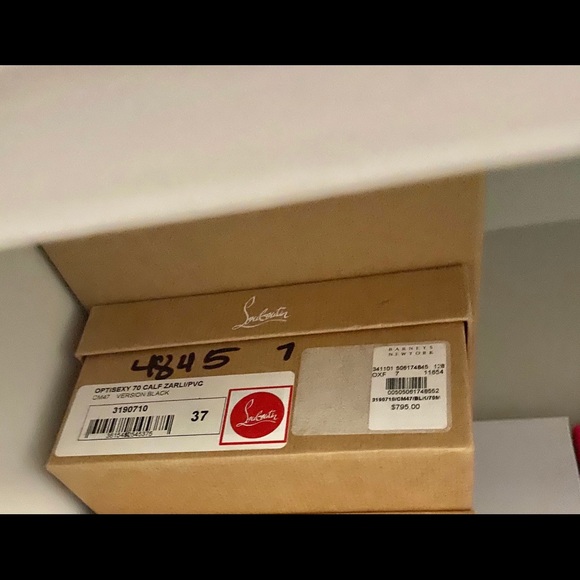 CHRISTIAN LOUBOUTIN CALF ZARLI PVC Optisexy 70 - Picture 5 of 5